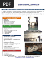Projetos de Recuperação e Reforço Estrutural