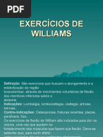 Exercícios de Williams