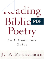 Westminster John Knox Press - J. P. Fokkelman - Reading Biblical Poetry, An Introductory Guide