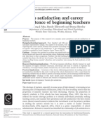 Thesis on job satisfaction of teachers pdf