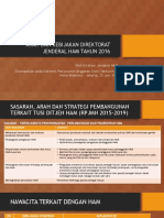 Arah Dan Kebijakan Ditjenham Tahun 2016