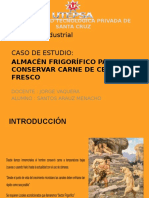 Almacén Frigorífico Para Conservar Carne de Cerdo Fresco