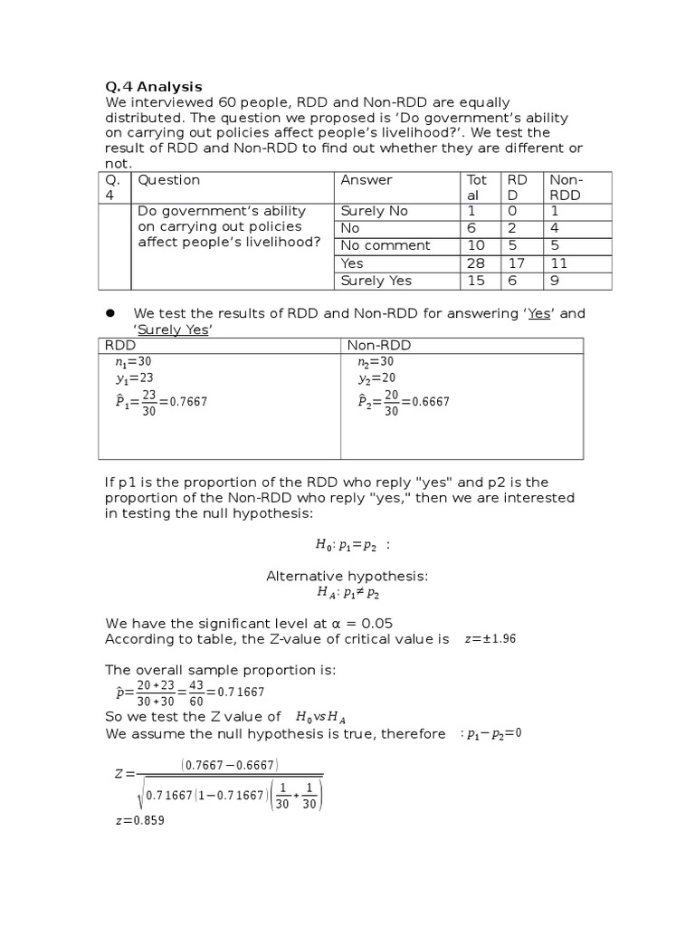 RDD vs Non-RDD Policy Impact Analysis | PDF | Statistical Hypothesis ...
