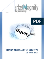 Daily Equity Market Research Reports by MarketMagnify