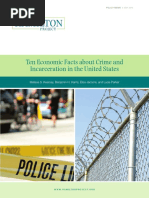 Ten Economic Facts About Crime and Incarceration in The United States
