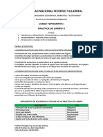 Curso Topografia I Practica de Campo Ii Ambiental PDF