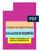 Evaluacion de Desempeño