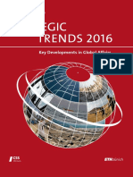 Center For Security Studies - Strategic Trends 2016 Key Developments in Global Affairs