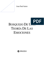 Bosquejo de Una Teoría de Las Emociones