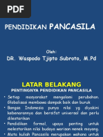 Pancasila - 2 - Latar Belakang-Landasan Dan Tujuan Pendidikan Pancasila