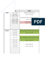 Jadwal Kuliah S1 S2 Semester Genap 15_16