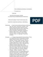 PMK No. 73 ttg Jabatan Fungsional Umum di Kementerian Kesehatan.doc