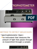Spectrophotometer 2010 Ag Revision
