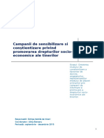 Metodologie Promovare și Sensibilizare privind drepturile socio-economice ale tinerilor