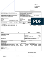 Tax Invoice: Name & Address of Consignee For Availing Modvat: Name & Address of Dealer/Buyer