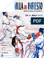 2016 I Copa Kumite Villa Infiesto Resultados Oficiales