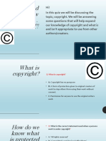 Copyright Poster Powerpoint