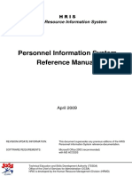 PIS Reference Manual
