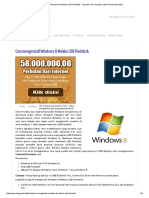 Cara Menginstall Windows 8 Melalui USB Flashdisk - Tips Dan Trik Komputer Untuk Pemula Dan Mahir PDF