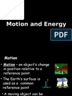 Motion and Energy