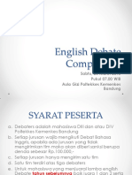English Debate Competition PDF
