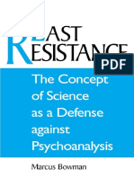 BOWMAN, M. The Concept of Science As A Defense Against Psychoanalysis