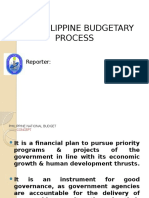 Budgeting Process Report
