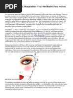 Direta Da Europa, Maquiadora Traz Novidades Para Noivas Em Canoinhas 