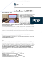 ABC Del Plan Nacional de Desarrollo 2014-2018 _ El Nuevo Siglo Bogota--revisar Montos
