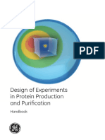 Design of Experiments in Protein Production and Purification DoE 2014
