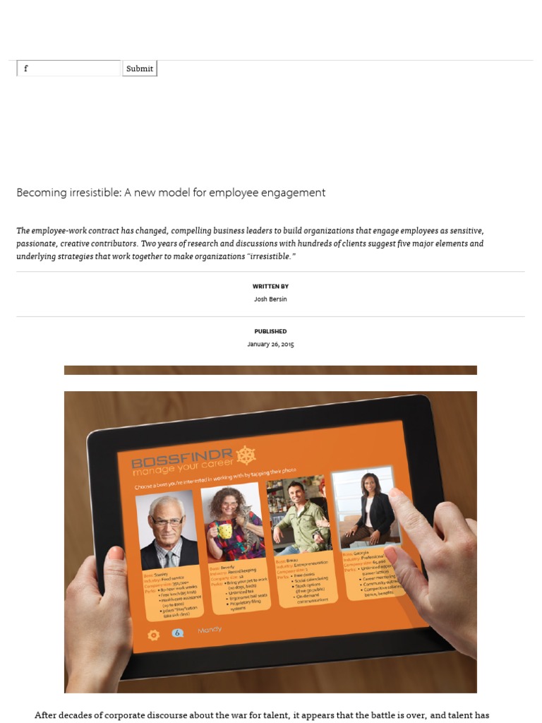 A New Model for Employee Engagement _ Deloitte University Press