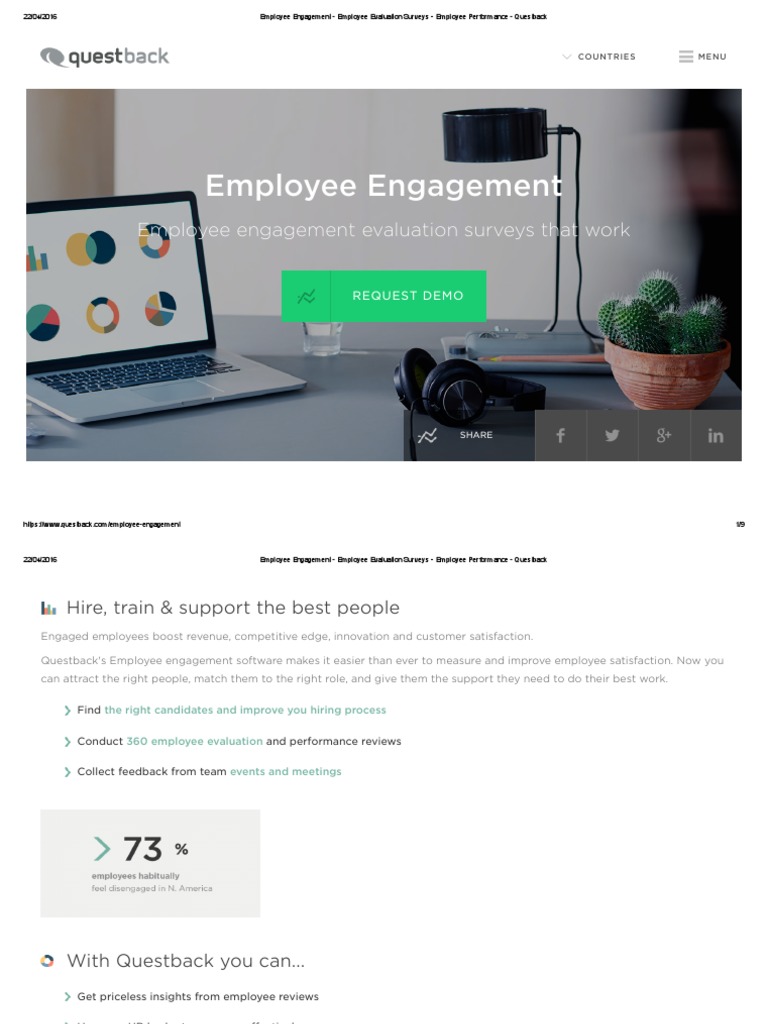 Questback Employee Evaluation Insights | PDF | Career & Growth