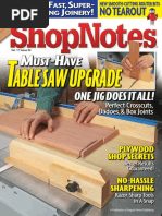 ShopNotes #102 - Cabinetmaker's Workbench | PDF | Blade | Sheet Metal