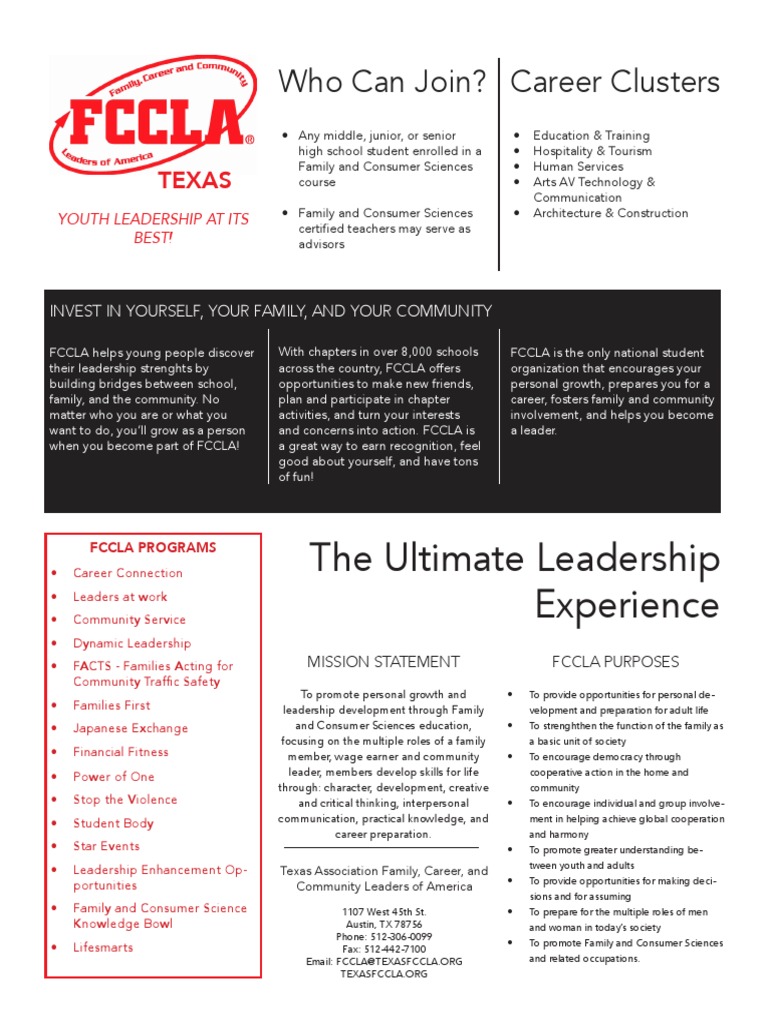 Dynamic Leadership Fccla