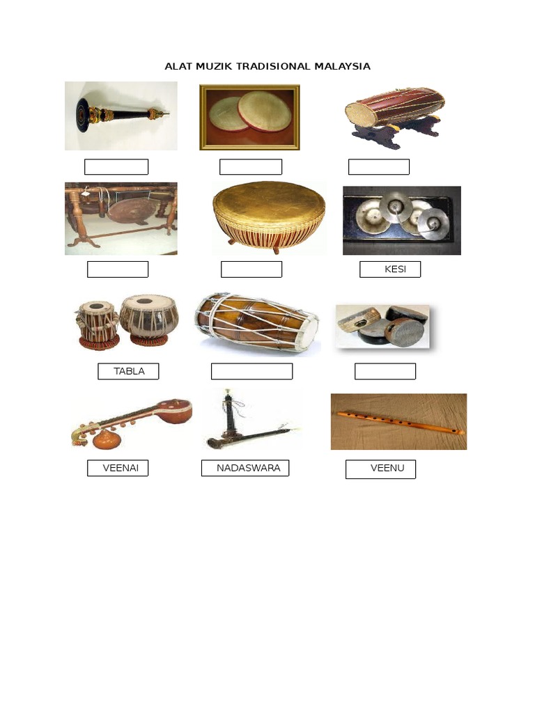 Nama Dan Gambar Alat Musik Tradisional India Asam Langrial