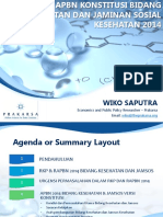 201301 Apbn Konstitusi Bidang Kesehatan Dan Jaminan Sosial Kesehatan