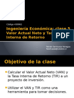 Ie - Clase 5 - Van y Tir