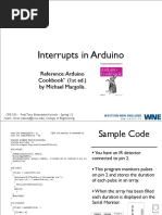 Arduino Interrupts