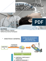 Anestesia General Inhalatoria