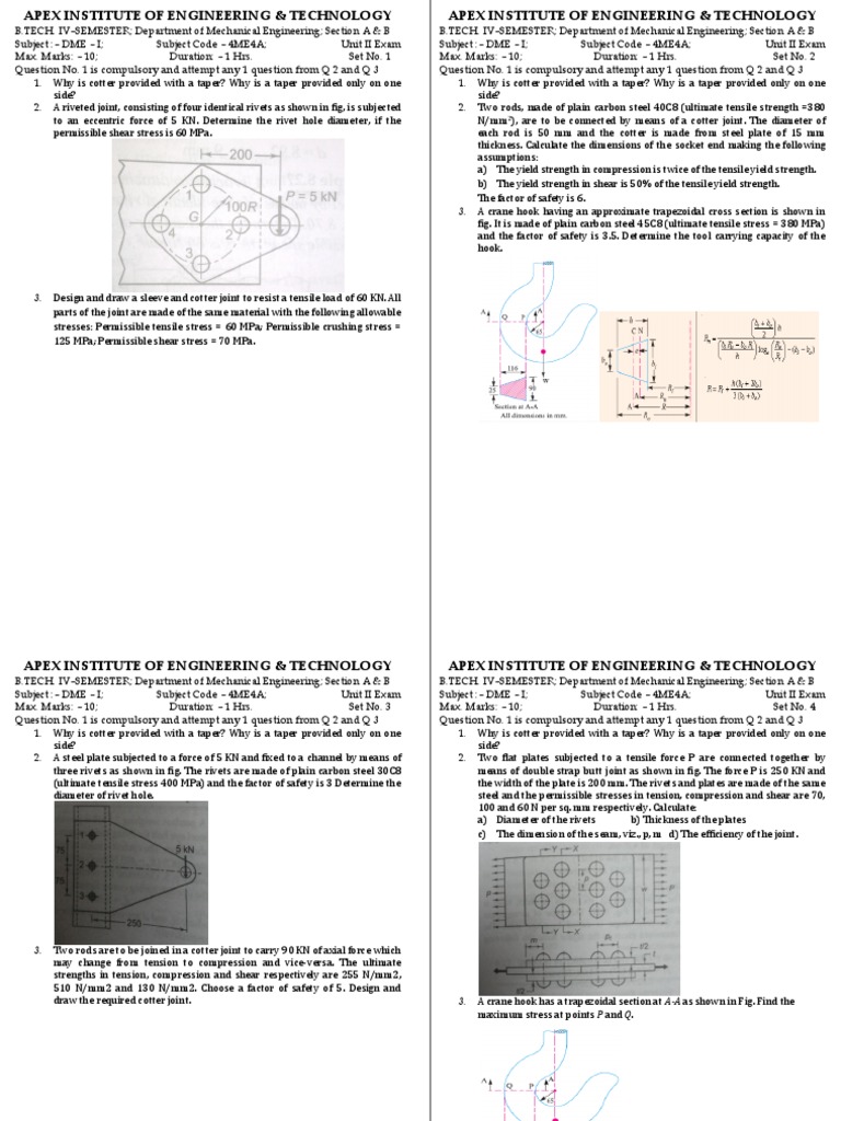 unit 2 exam paper