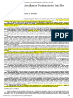 Reincidência E Reincidentes Penitenciários em São Paulo, 1974-1985