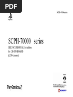 Playstation 2 Sony SCPH-70000 Service Manual. | PDF