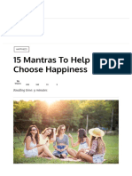 15 Mantras To Help You Choose Happiness - FinerMinds PDF