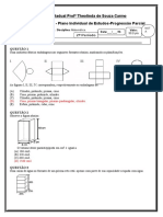 Prova de Matemática com 15 questões sobre progressões e volumes