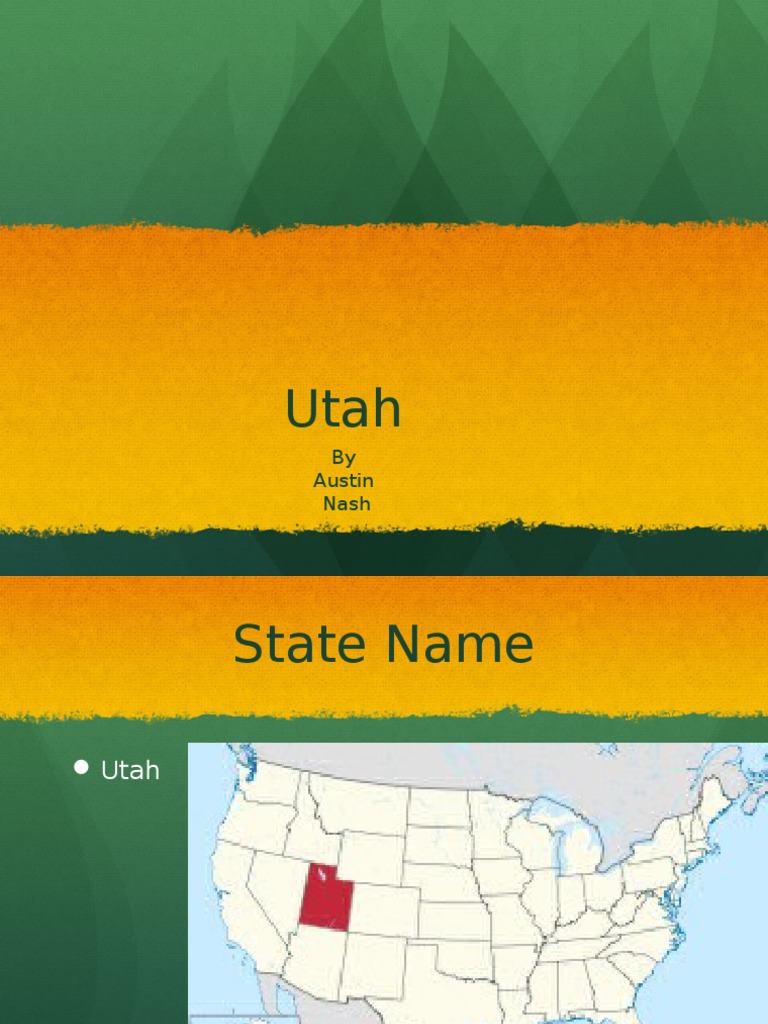 Utah | PDF | Travel