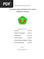 Download Uji Kruskal-Wallis Kelompok 5docx by Arief Febrieanto SN310401569 doc pdf