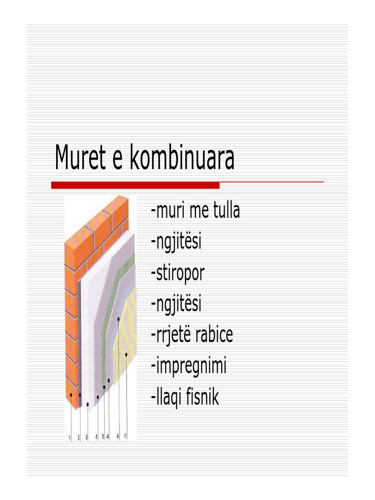 Muret e Kombinuara | PDF