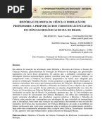 DELIZOICOV, SLONGO, HOFFMANN, 2011_ História e Filosofia Da Ciência e Formação de Professores..a Proposição Dos Cursos de Licenciatura