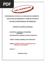 Elementos de La Jurisdiccion Según La Doctrina
