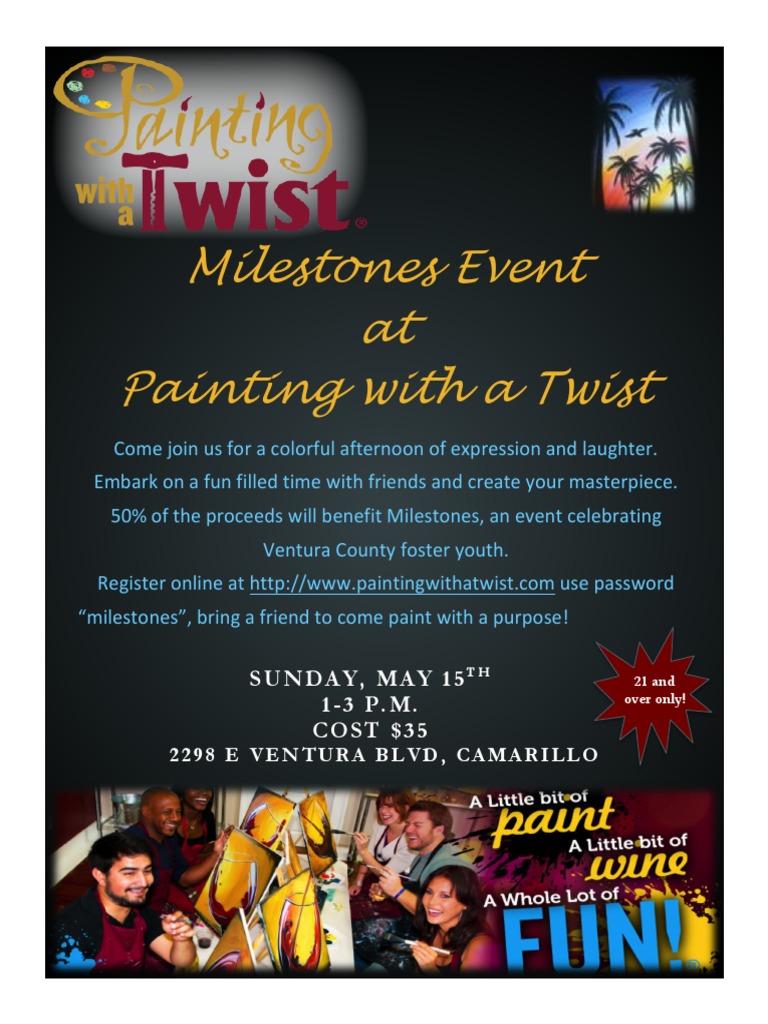 Painting With A Twist Flyer New 1